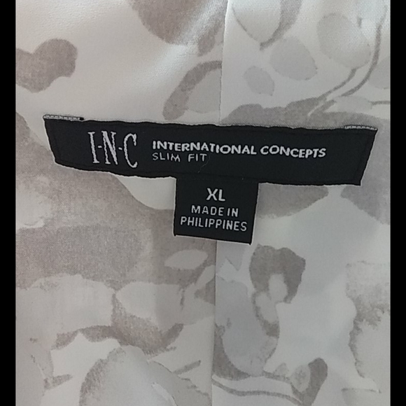 NWT INC International Concepts Stone Linen Coat, XL - Picture 7 of 9